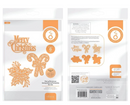 Merry Christmas Candy Cane & Poinsettia - Set de Troqueles - Tonic Studio