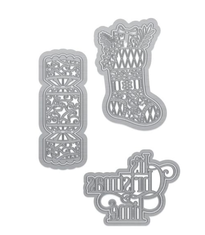 It's Christmas Time Cracker & Stocking - Set de Troqueles - Tonic Studio