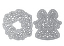 Seanson's Greetings Festive Bell & Wreat - Set de Troqueles - Tonic Studio