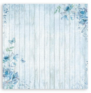 Blue and Rose Land - Tela de Polyester 12"x12" - Stamperia