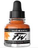 Tinta Acrílica - Flame Orange - Daler Rowney FW