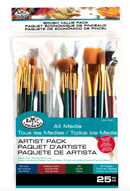 Royal Artis Value Pack - Set 25 Pinceles variados - Royal & Langnickel
