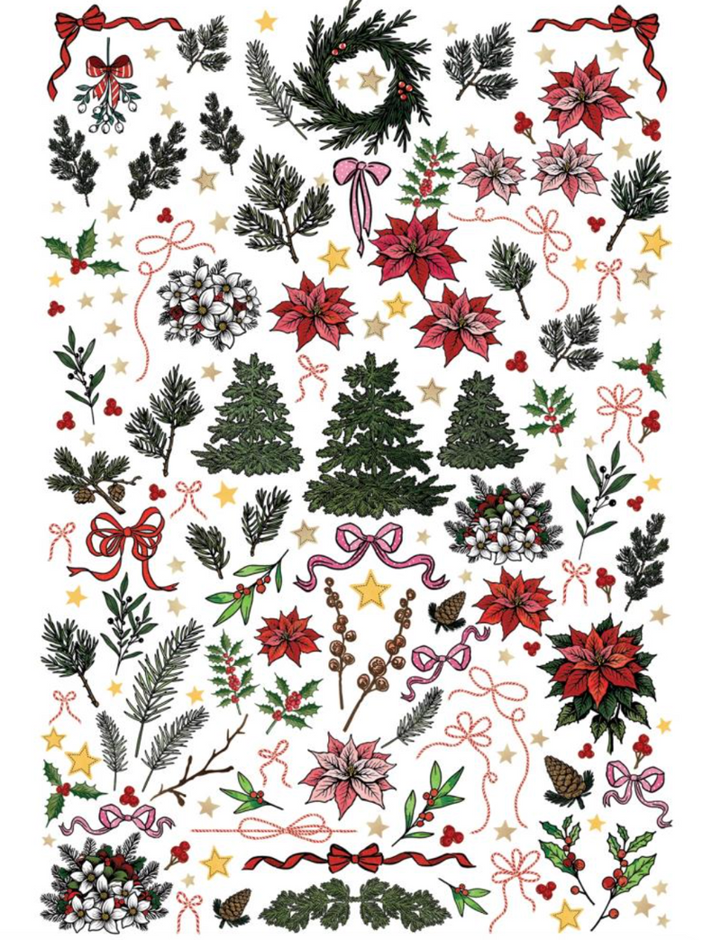 Mistletoe And Memories - Laser Cut Follage 6x12.5" - Vicki Boutin