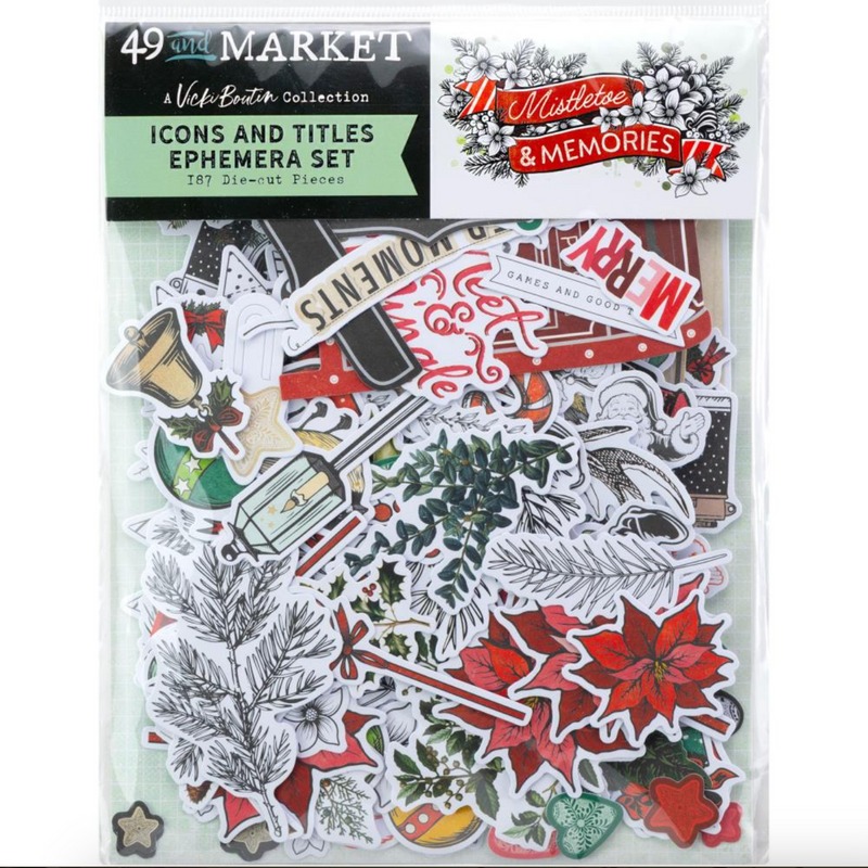 Mistletoe And Memories- Icon Efimera - Vicki Boutin