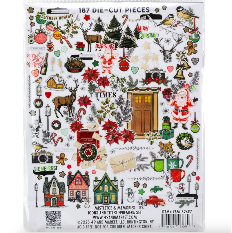 Mistletoe And Memories- Icon Efimera - Vicki Boutin