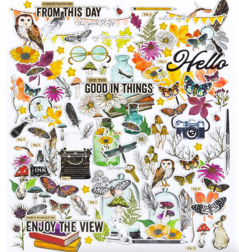 Curiosities in Willow Groove  - Efimera Icons And Titles - Vicki Boutin