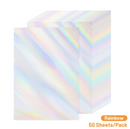 Laminado en Frio - Rainbow Holographic- Paq. 50 Hojas