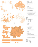 Set de Troqueles, Sellos y Stencils - Tonic Studio
