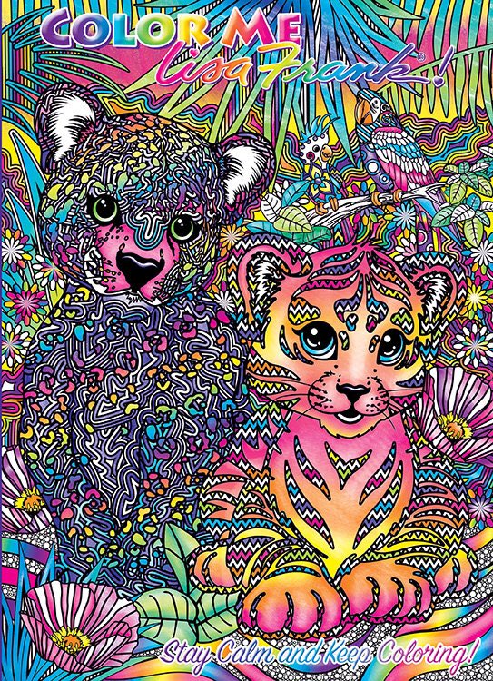 Libro para Colorear - Little Tiger - Lisa Frank