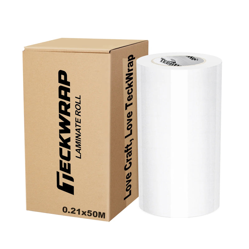 Laminado Frío GLOSSY CLEAR - ROLLO DE 0.21 x 50 m - Teckwrap