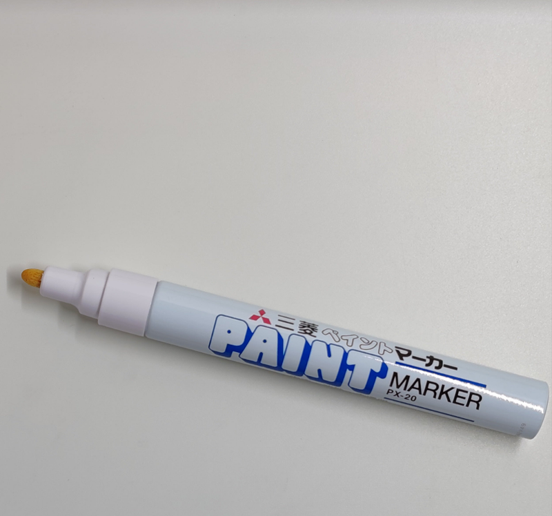 PaintMarker Medium Line - White - Uni Mitsubishi