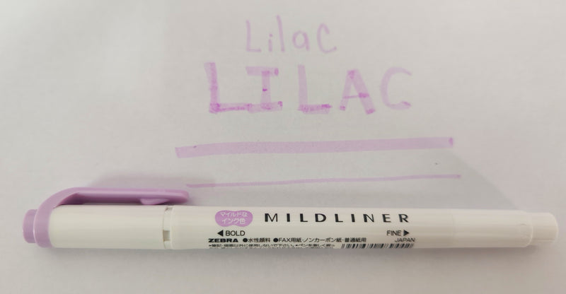 Mildliner MILD Lilac - Individual - Zebra