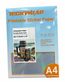 Printable Vinyl - Holographic - Pack of 15 Sheets