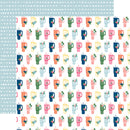 My Best Life: Drinks Of Happiness - Papel Scrap 12x12  - Echo Park