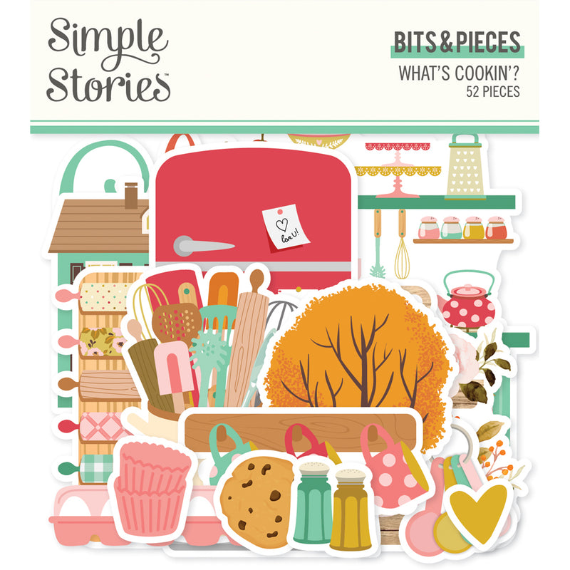 Simple Stories - What's Cooking - Bits & Pieces Efimeras