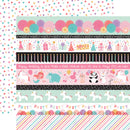 It's Your Birthday Girl - Papel Scrap Doble Cara 12x12  - Echo Park