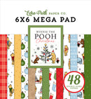 Winnie The Pooh Christmas Cardmakers - Mega Pad 6x6 - Echo Park