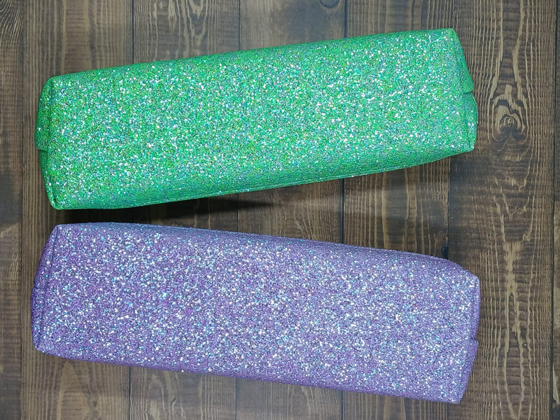 Set de 2 Cartucheras Green and Purple Glitter - Mooving