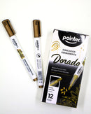Marcador Dorado Permanente - Por Unidad - Pointer