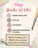 Taller 25 de Julio - Crafty Tote Bag y Marco Decoupage
