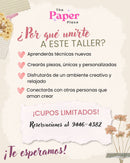 Taller 25 de Julio - Crafty Tote Bag y Marco Decoupage