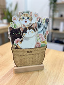 Calendario 2027 – Gatos Felices