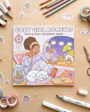 Libro de Colorear Genérico - Cozy Girl Moments