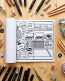 Libro de Colorear Genérico - Cozy Mess