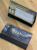 Calendario vintage 2027 – Noche Estrellada