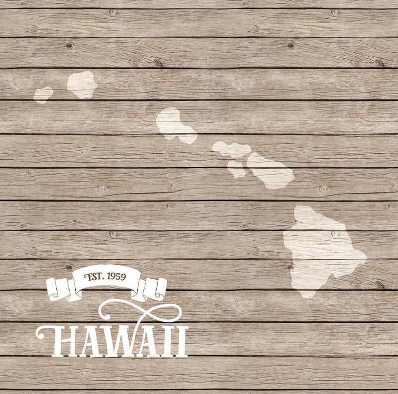 Stateside: Hawaii - Papel Scrap 12x12  - Echo Park