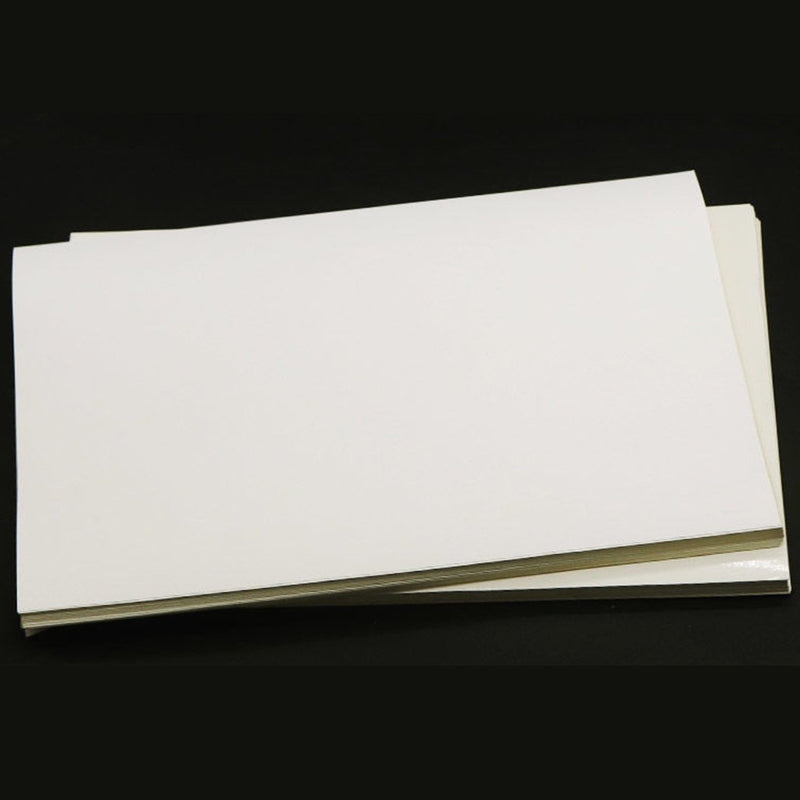 Resma de Papel Sticker Blanco Brillante - 100  hojas - TPP