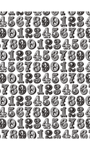 Papel Découpage -Black and White  Diary - Alberto Juarez