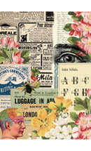 Papel Découpage - Collector diary - Alberto Juarez