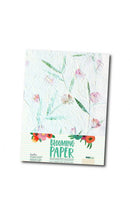Sustainable handmade paper - Pernambuco - floral - Basiccrea