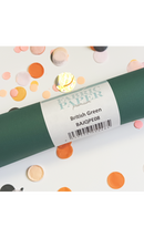 Papel Textura British green - Verde - Vintage Odissey - Basiccrea