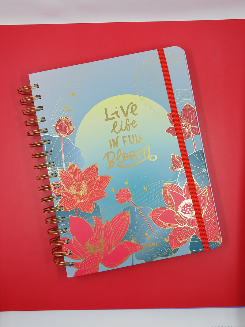 Libreta de Apuntes - Live Life In Full Bloom  - Pointer