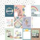 New Day - 3x4" Journaling Cards - Papel Scrap 12x12  - Echo Park