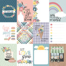 New Day - 3x4" Journaling Cards - Papel Scrap 12x12  - Echo Park