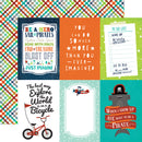 Imagine That Boy - 4x6" Journaling Cards - Papel Scrap 12x12  - Echo Park