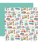 Family Night - Family Fun Night - Papel Scrap 12x12  - Echo Park
