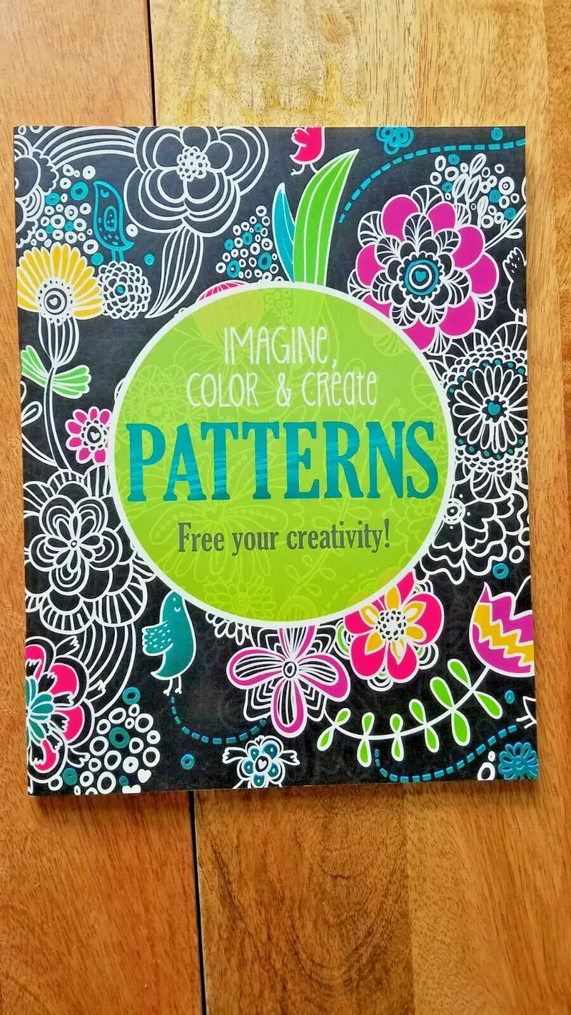 Imagine, Color, Create Patterns - Libro para Colorear