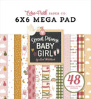 Special Delivery Baby Girl Cardmakers - Mega Pad 6x6 - Echo Park