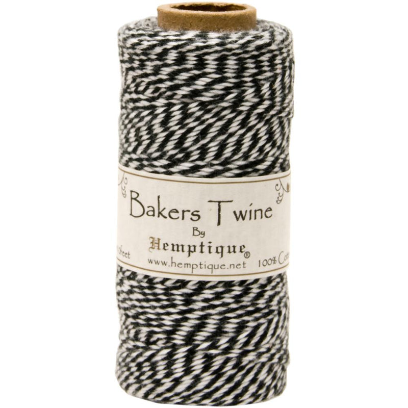 Bakers Twine - Negro/Blanco - Hemptique