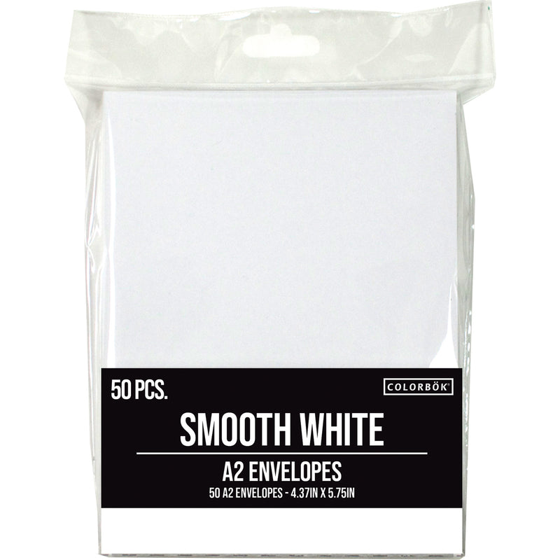 Set de 50 Sobres A2 - Smooth White - AC