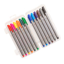 Set de Boligrafos Punta Fina - 12 unidades - AC