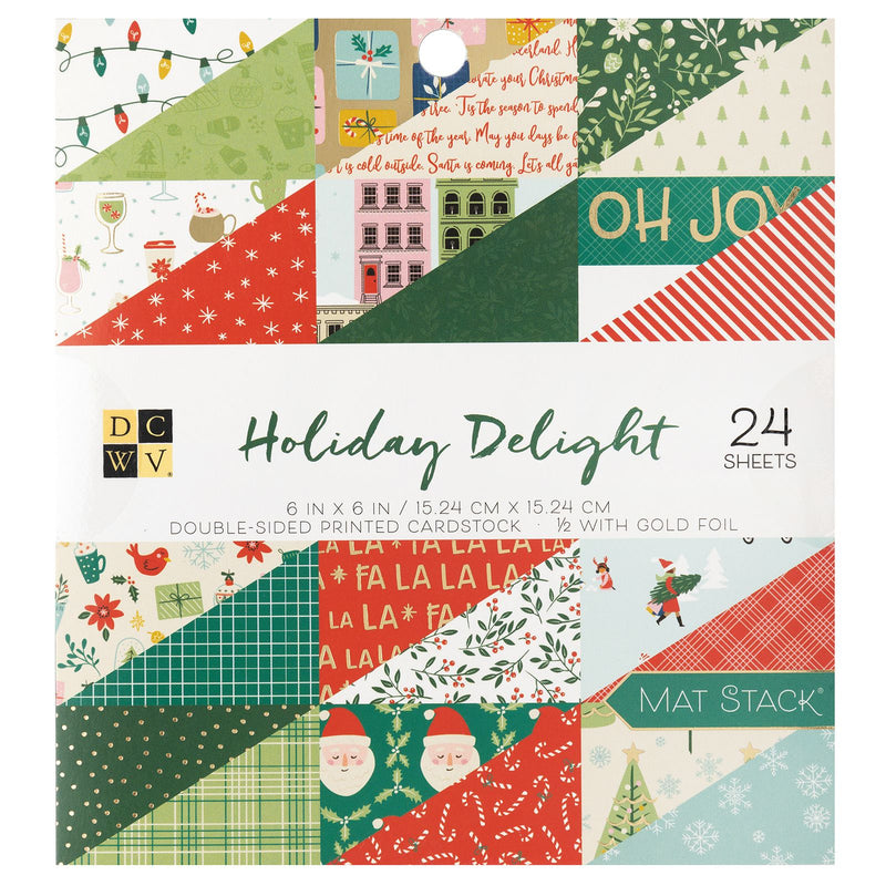 Holiday Delight - Paper Pad 6x6 - DCWV