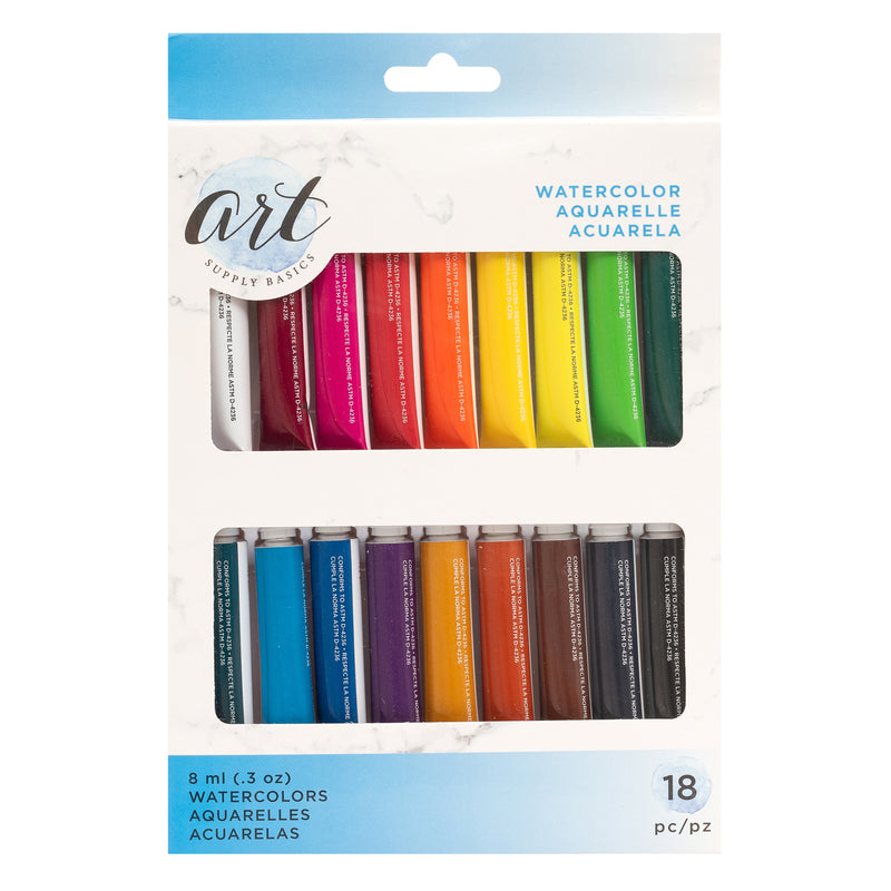 Watercolor paint set - juego de pintura de acuarela - ASB