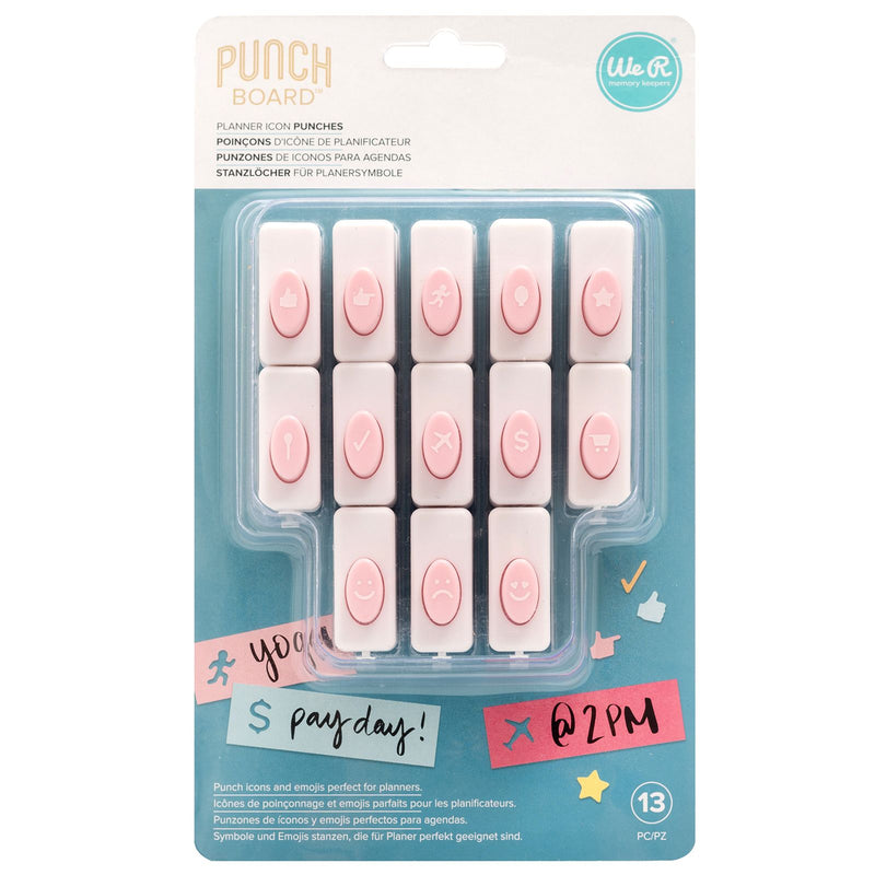 Icons Punch Set - Accesorio para Word Punch Board - WRMK