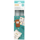 Cinch Wires Azules  1" - Paquete de 4 - WRMK