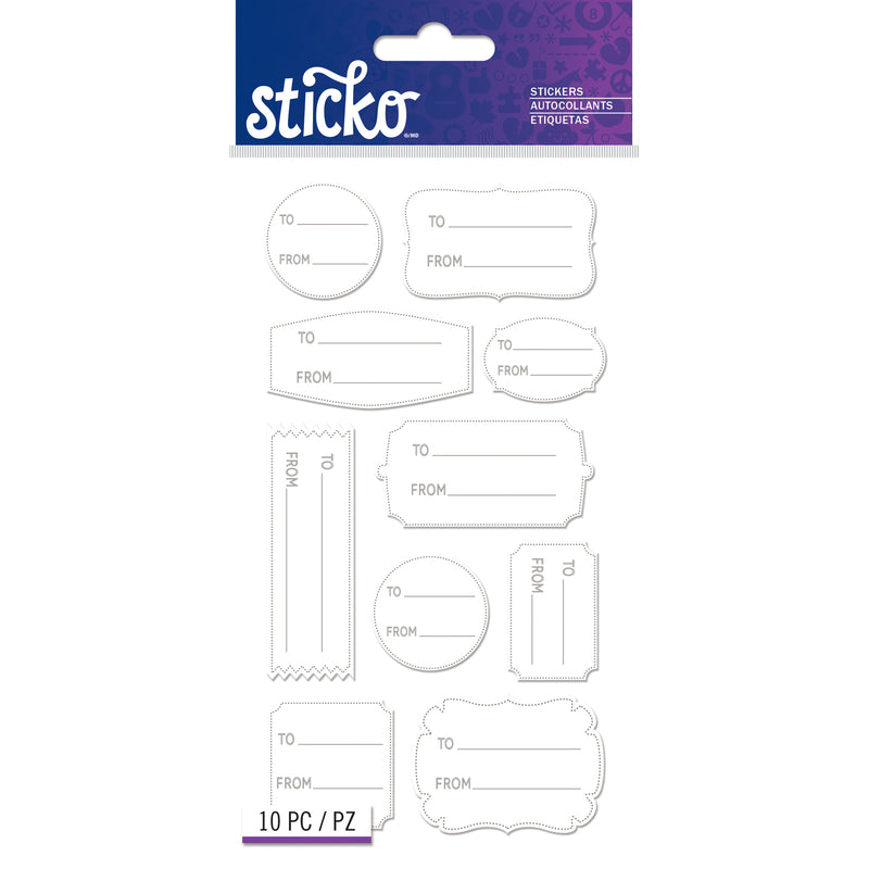 Etiquetas de Regalo - Stickers - Sticko